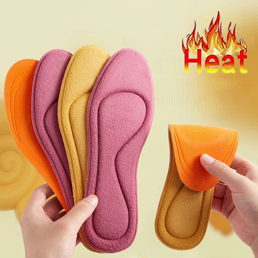 

Self Heated Thermal Insoles for Feet Warm Memory Foam Arch Support Insoles for Women Winter Sports Shoes Self-heating Shoe Pads