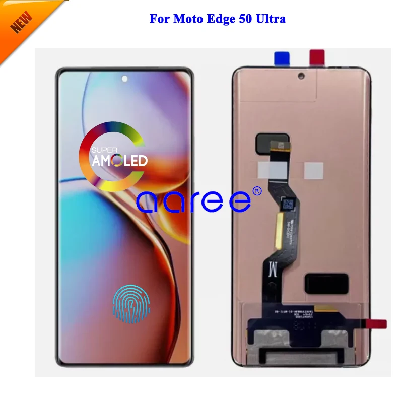 ЖК-экран AMOLED для Moto Edge 50 Pro, ЖК-дисплей для Moto Edge 50 Ultra 50 Fusion, сенсорный экран с дигитайзером в сборе (art.: 3920c8d92cd5b) - 3920c8d92cd5b