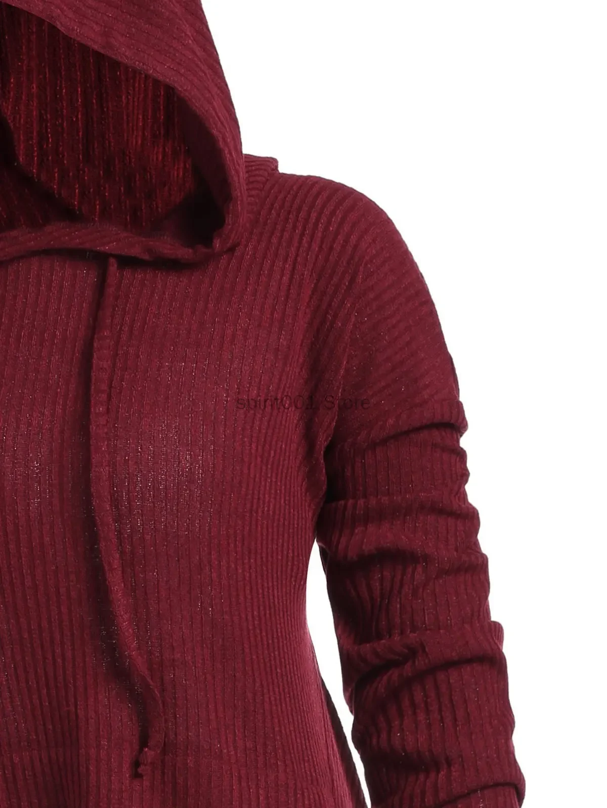 Туника ведьмы для косплея халат с капюшоном плащ рыцарь готический женский