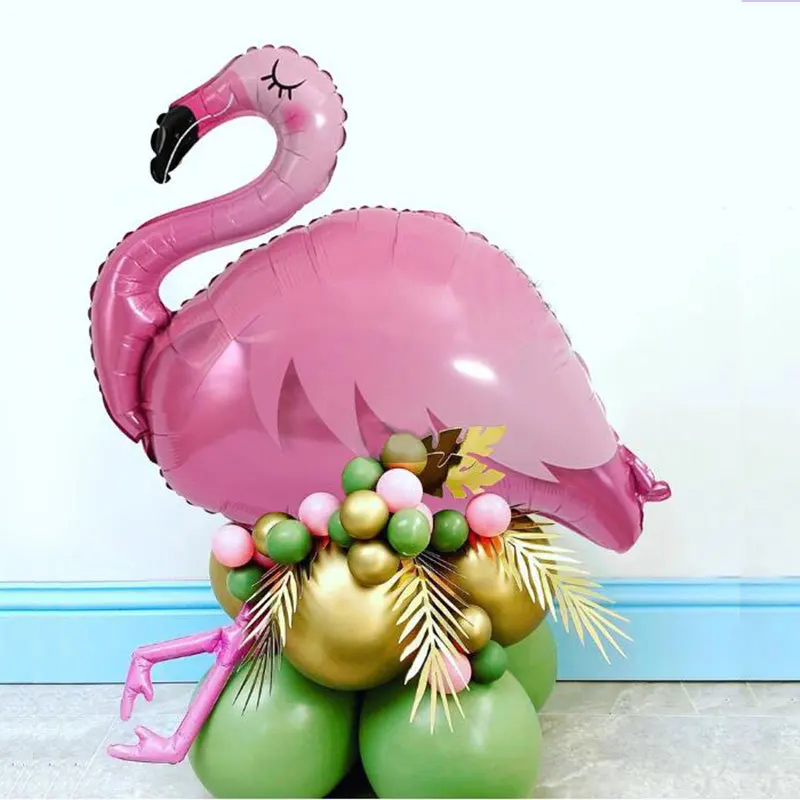 

Large Flamingo Foil Balloons Hawaiian Party Helium Globos Birthday Party Decor Kids Baby Shower Tropical Summer Supplies