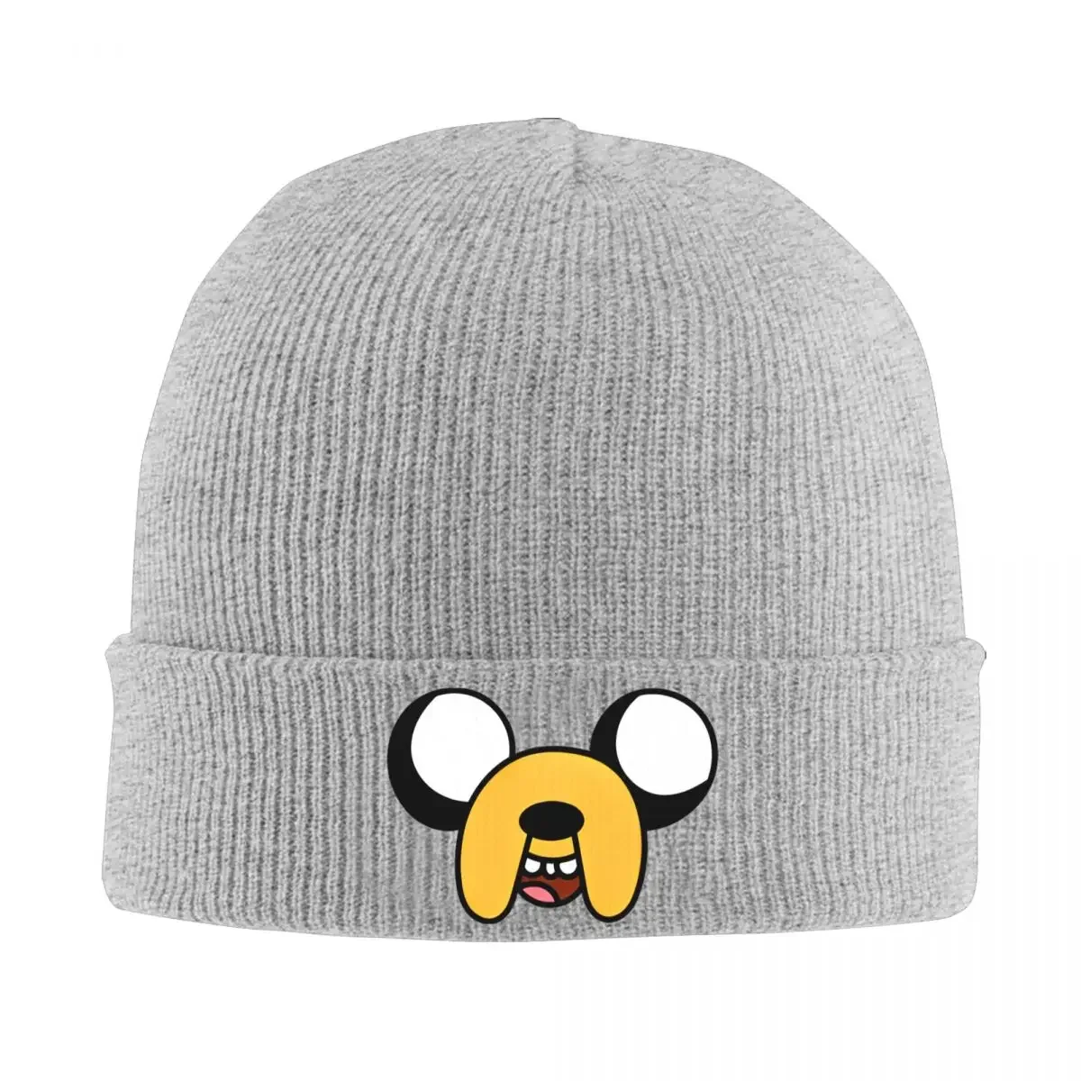 Осенне-зимние облегающие шапки Jake теплые Мультяшные Adventured Times мужские и женские