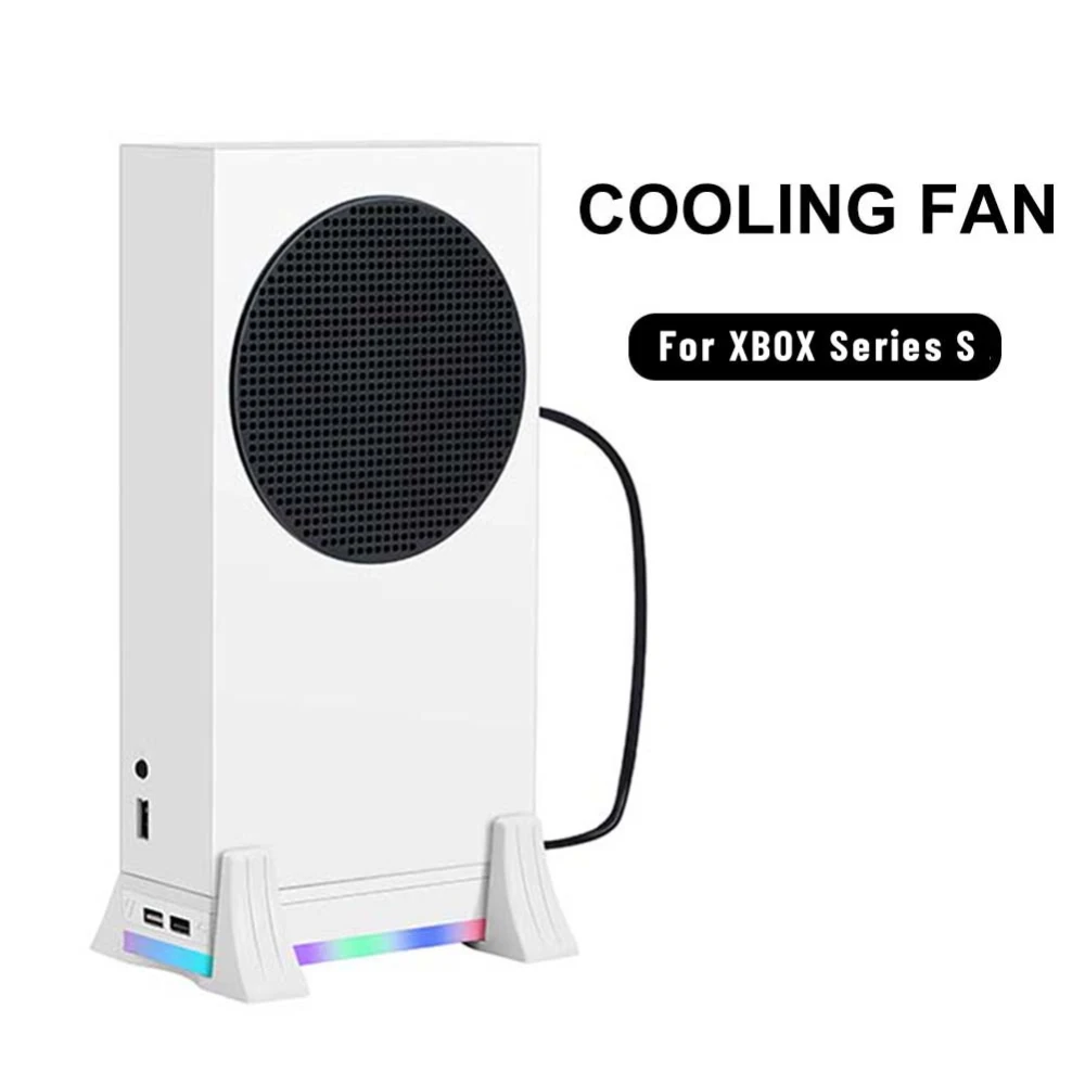 

Anti-slip Cooler Fan Radiator Silent Heat Dissipation Dock Top Dazzle Cooling Fan Suitable For X-box Series X Cpu Cooler New