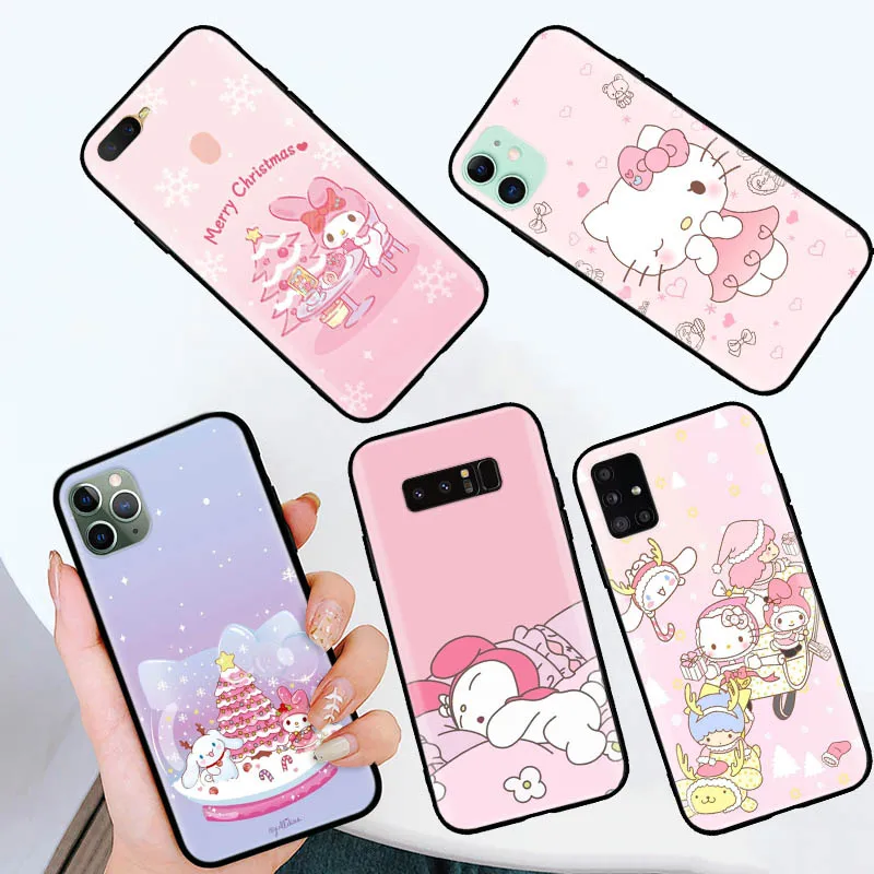 B-15 Kawaii Melody Soft чехол для Realme Narzo 20 30A 50i Q V11 V11S X Lite 9i XT 8 pro 8i C21 C21y C17