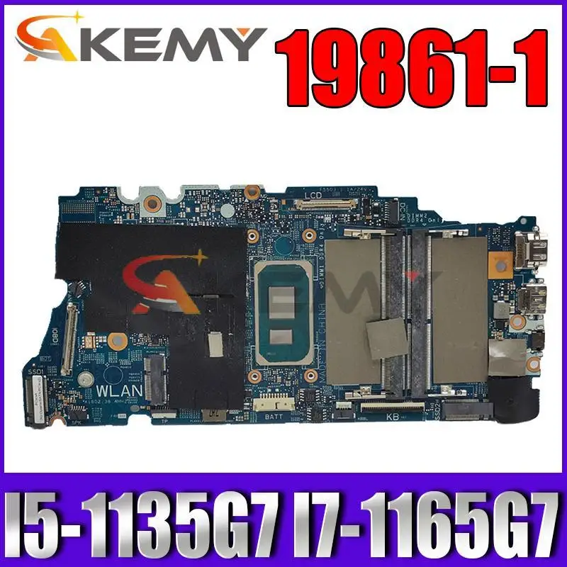 

CN-0FW6F0 для DELL inspiron 14 5400 5406, материнская плата ноутбука с CN-0WNVYK I7-1165G 7 CPU I5-1135G7 19861-1