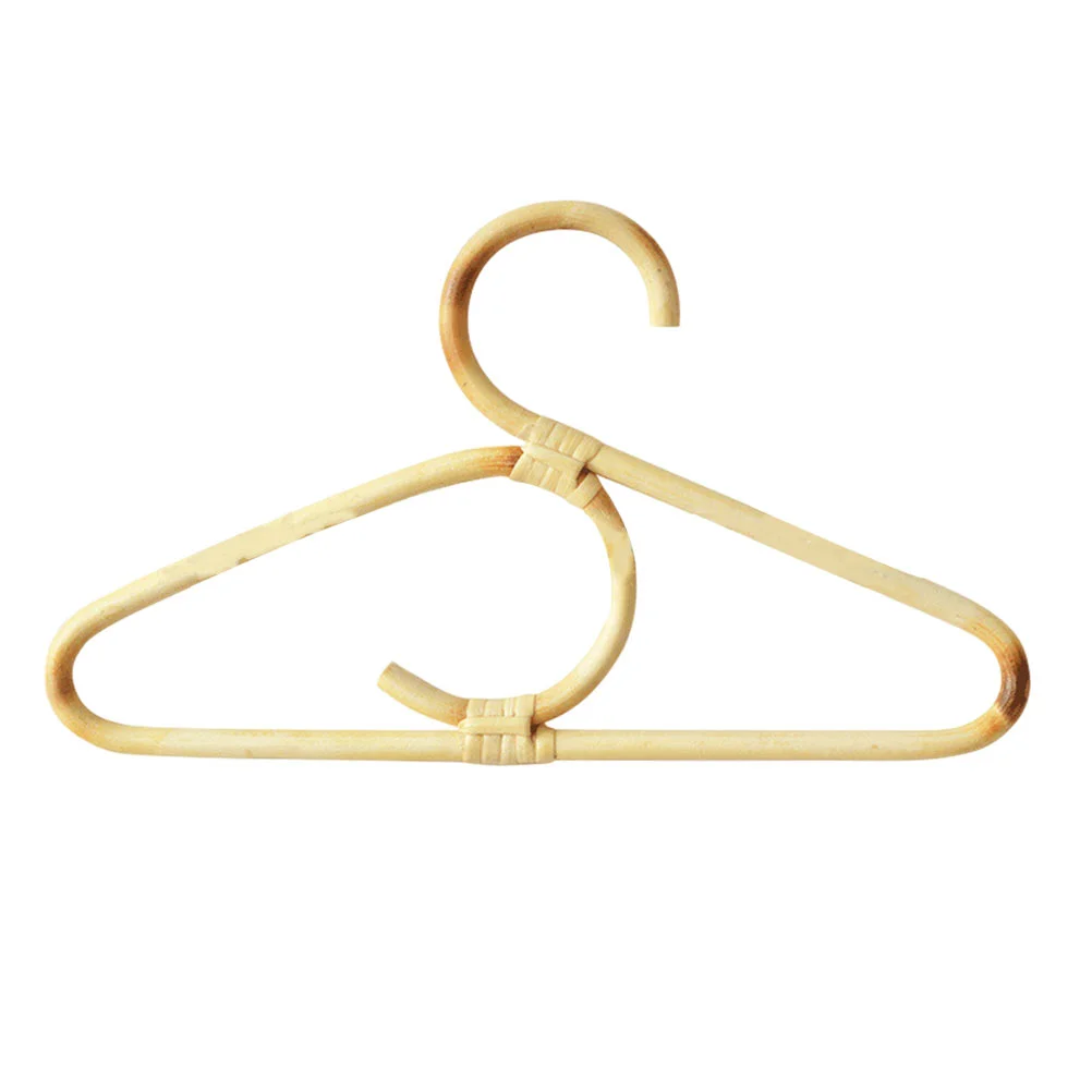 

1PC Kids Clothes Hangers Rattan Children Clothes Hanger Kids Clothes Photo Prop