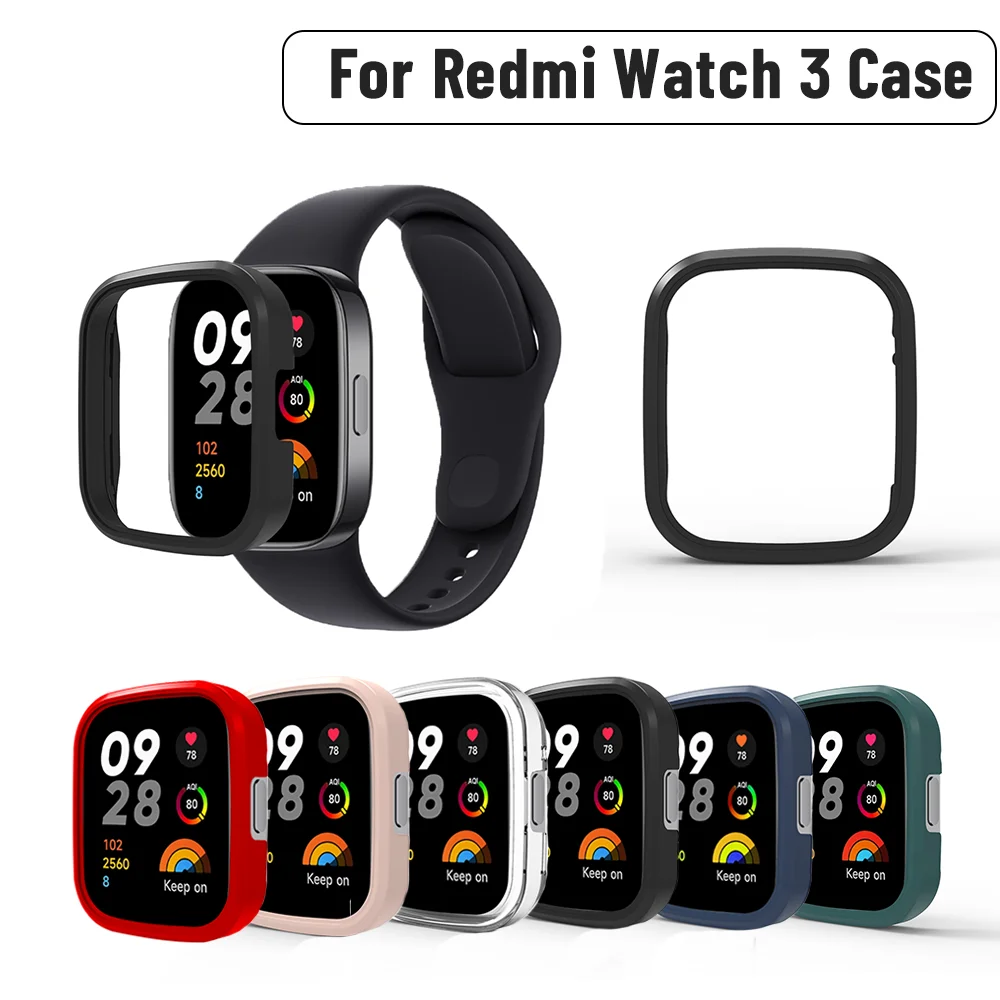 

Protective Shell For Redmi Watch Smart Watch Case Anti Knock Watch Case Protection Case Anti-fall Case Comfortable Flexible