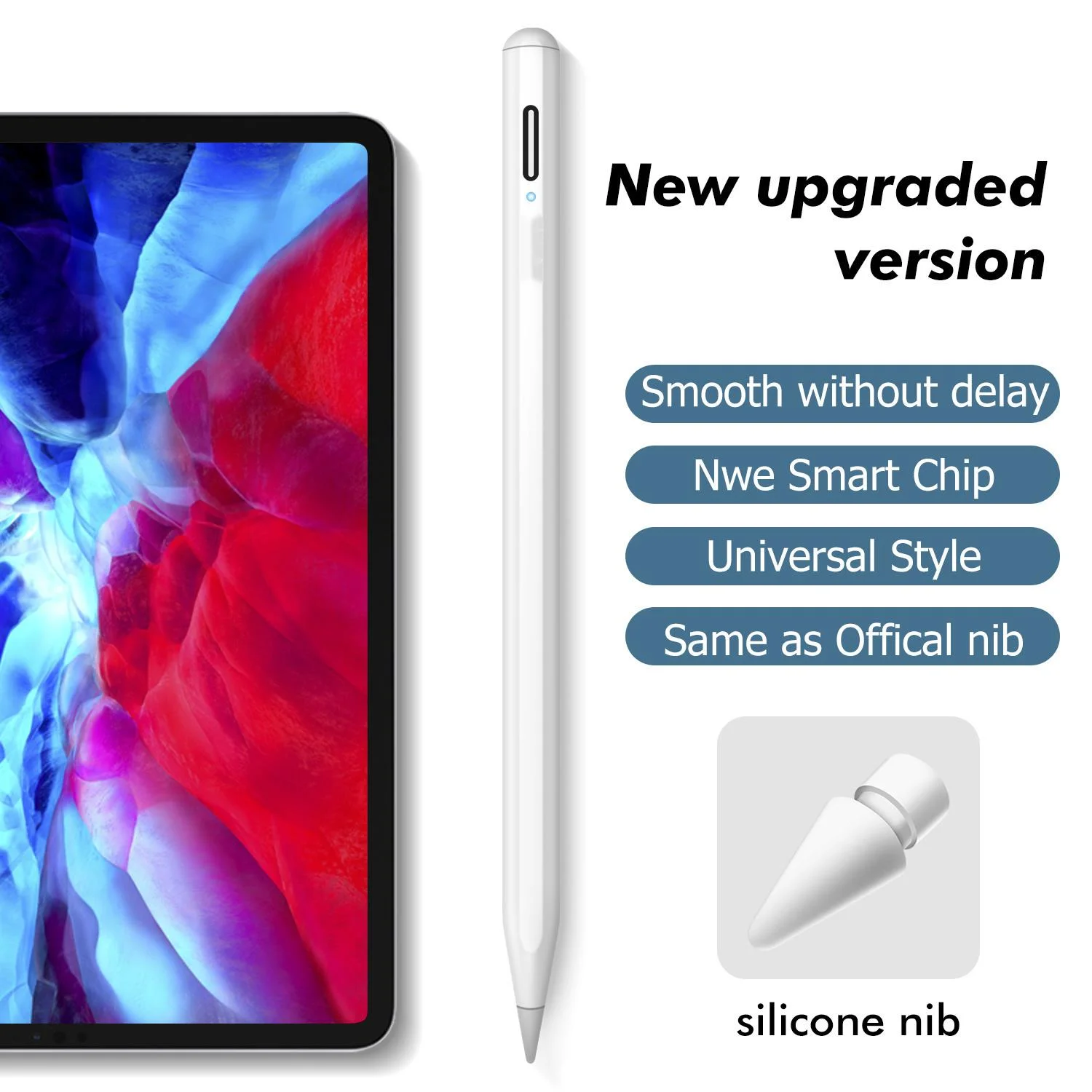 

Стилус Сенсорный для Apple Pencil iPad Pro Air 2 3 Mini 4, стилус для Samsung Huawei планшета iOS/Android