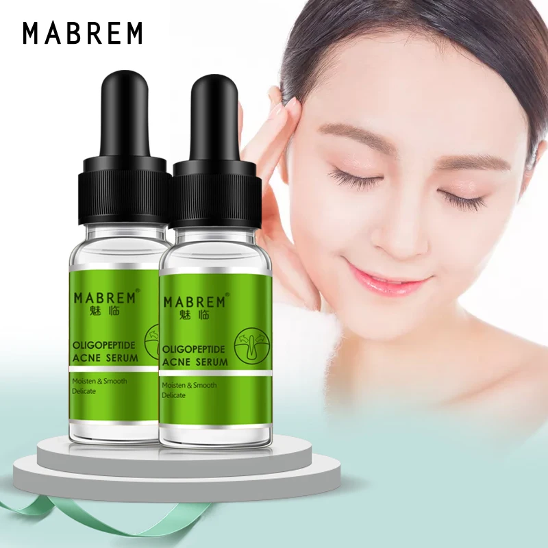 

2PCS Oligopeptide Acne Cleaning Lotion Serum Face Brightening Serum Acne Scar Spots Serum Shrink Pores Eliminates Oil Control