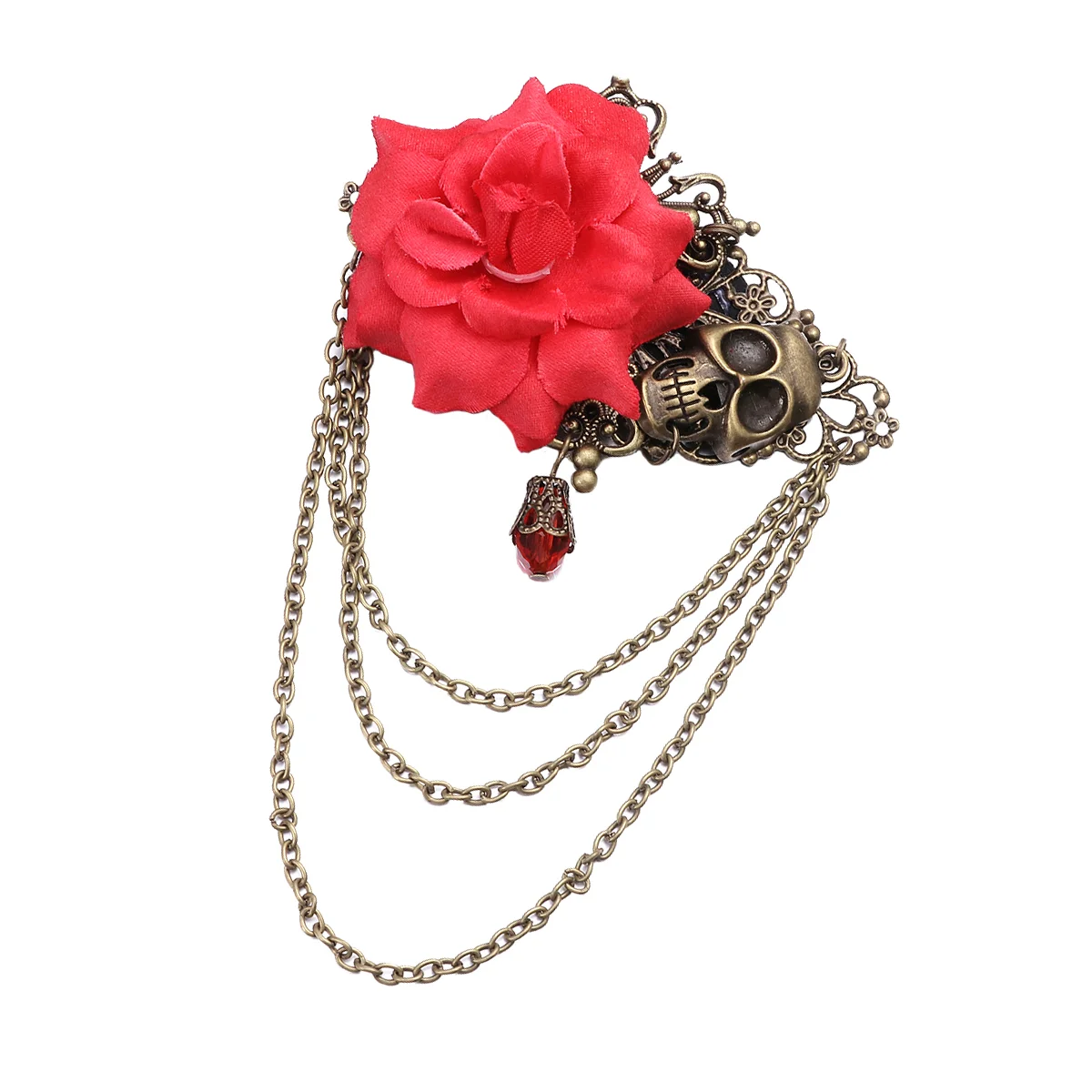 Уникальная брошь с розовым дизайном креативная нагрудная заколка аксессуары для