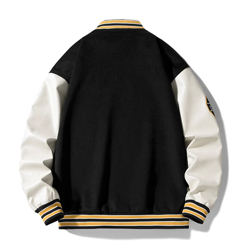 Spring Winter Parkas Men Women Warm Baseball Jacket Men Good Quality Pocket O Neck Coat Hip Pop Men's Fashion Outwear Streetwear