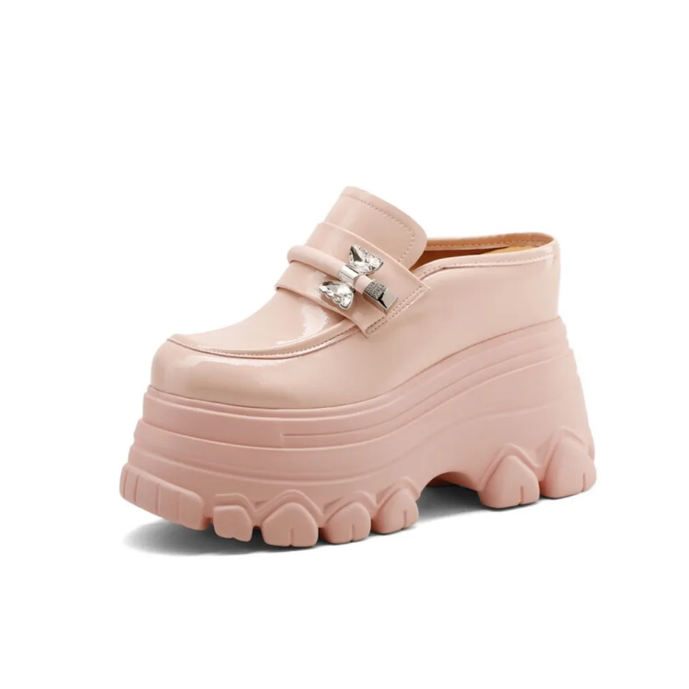 Женские полутапочки Baotou на высоком каблуке лето 2024 новые модные женские