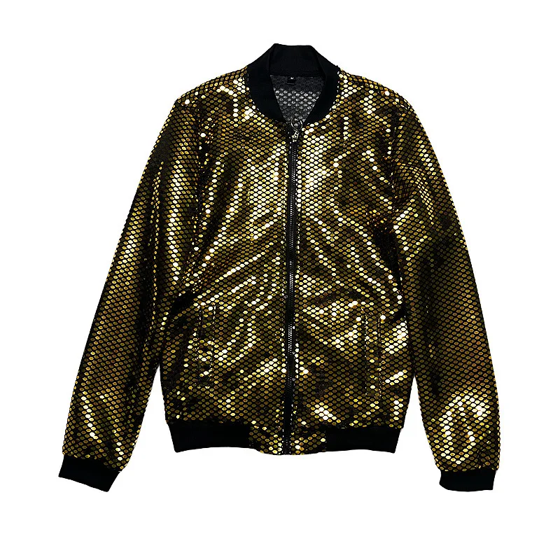 Y2K Мужская Уличная одежда Клубная сценическая тонкая мотоциклетная куртка