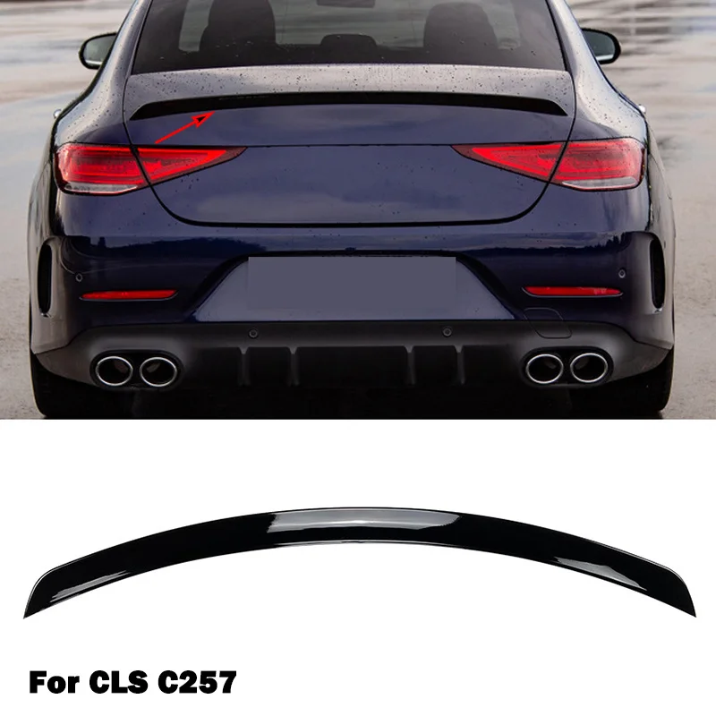 

Rear Spoiler Diffuser For AMG Style Trim Tail Wing Trunk Spoilers For Mercedes Benz CLS C257 W257 CLS350 CLS300 CLS450 CLS260