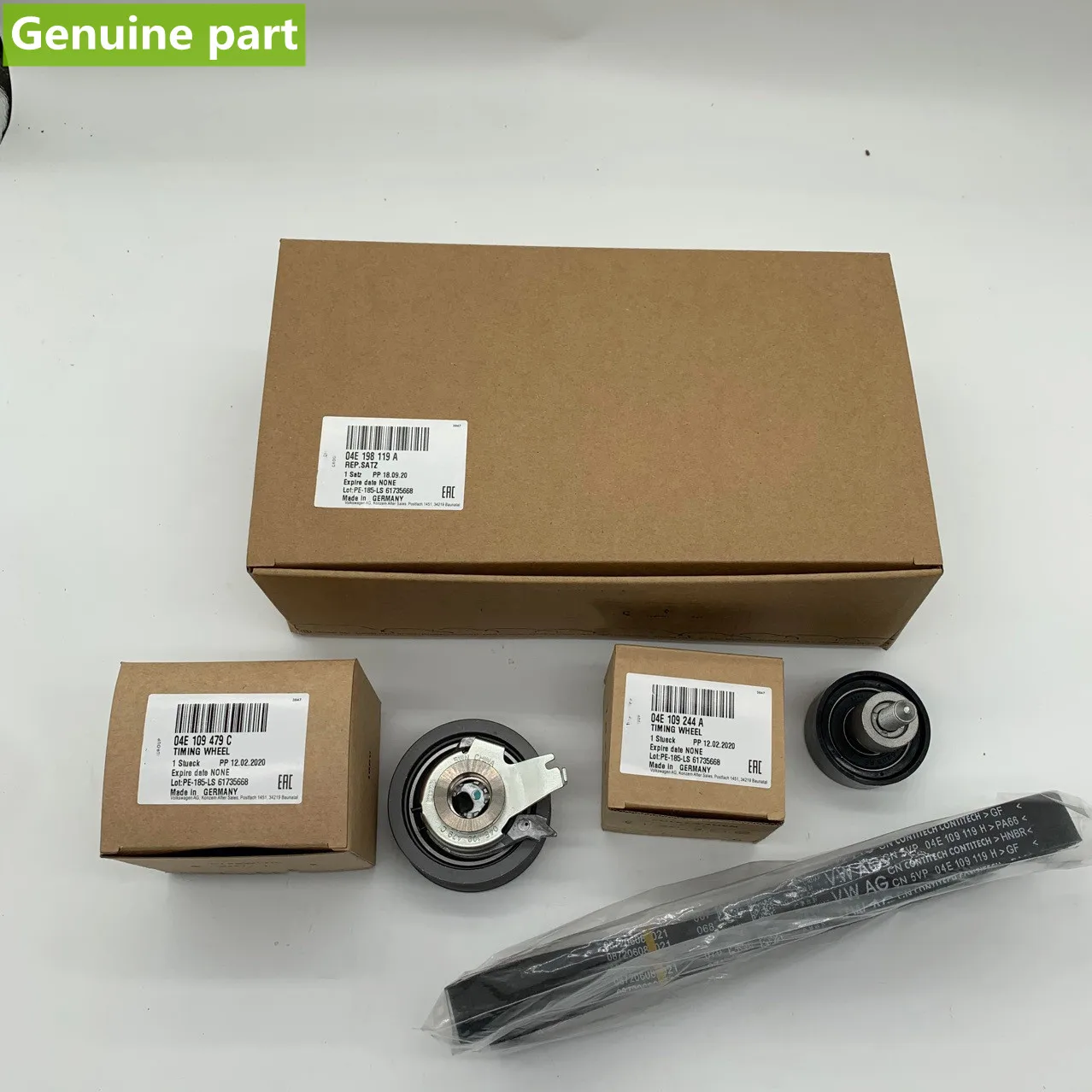 Новый комплект натяжителя ремня ГРМ Super Premium OEM для Audi A1 A3 Q3 VW Golf Passat Tiguan 1.2 1.4T 1.4TSI