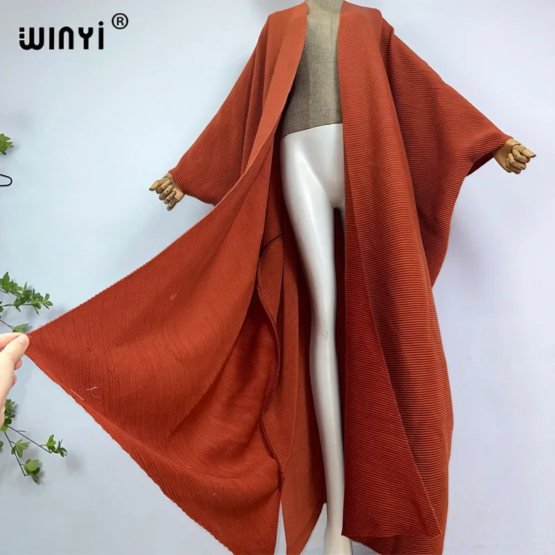 Женское длинное пончо WINYI