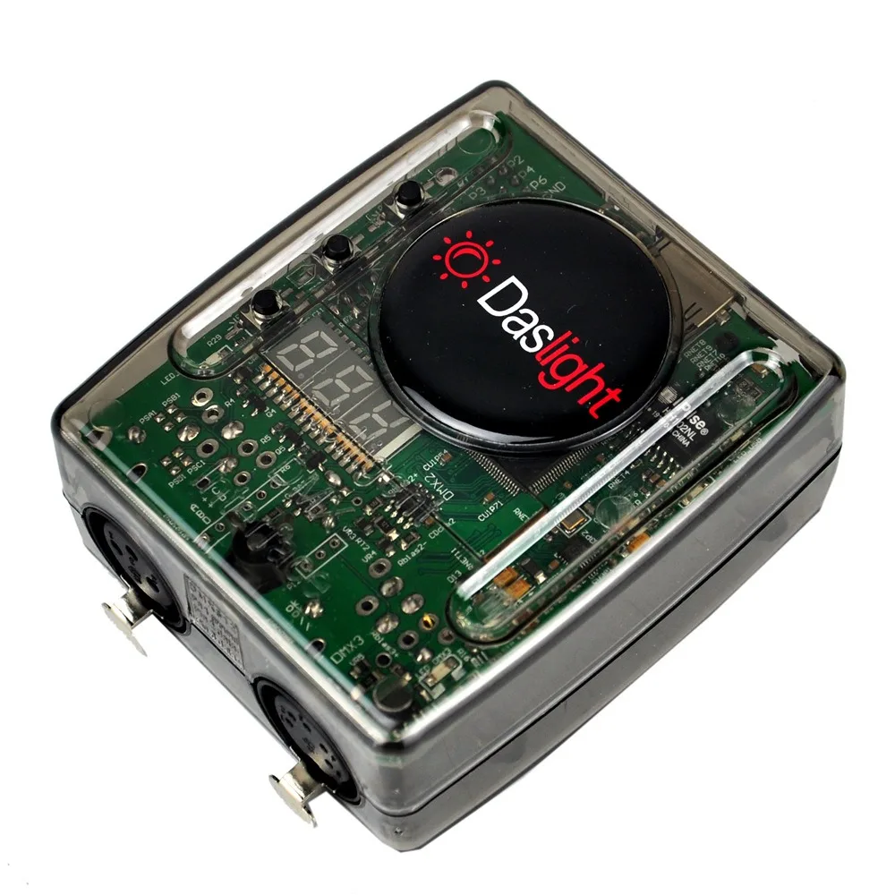 Фото Daslight DVC4 GZM Stage2 Интерфейс Artnet Stage Controller Программное обеспечение DMX-USD DMX512 DJ KTV Party Светодиодный светильник 1536 каналов №4