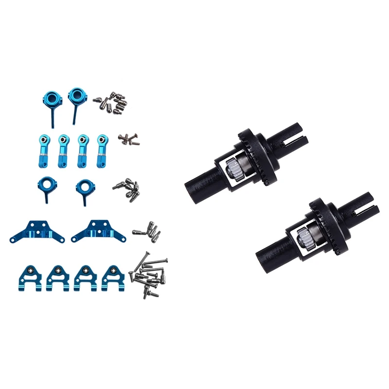 

Full Set Upgrade Parts With 2Pcs Differential Box Adjustable Ball,For Wltoys 1/28 P929 P939 K979 K989 K999 K969 Rc Car