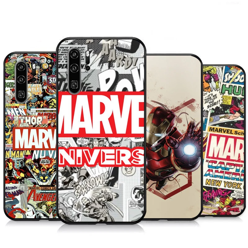 

Marvel Comics Logo Phone Cases For Huawei Honor P Smart Z P Smart 2019 Huawei Honor P Smart 2020 Carcasa Coque Soft TPU