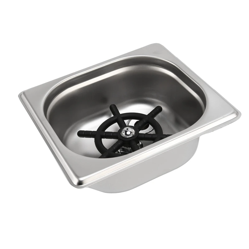 Мойка для стаканов автоматическая мойка из нержавеющей стали стекол промывка