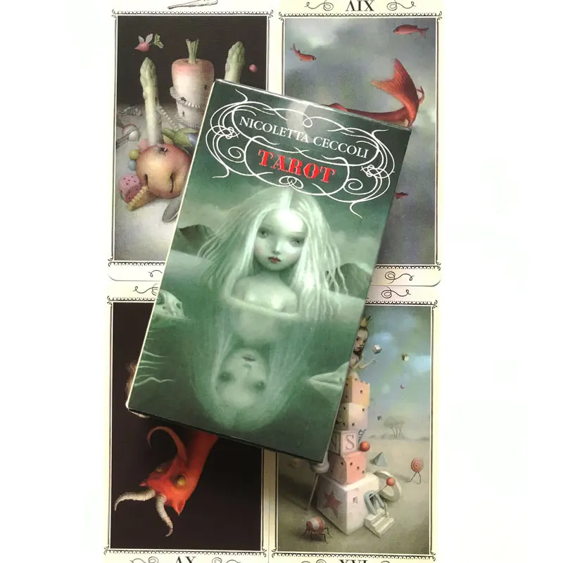 

Nicoletta Ceccoli Tarot 78 Cards Deck Oracle Cards Divination Game Party Entertainment Card Board Game
