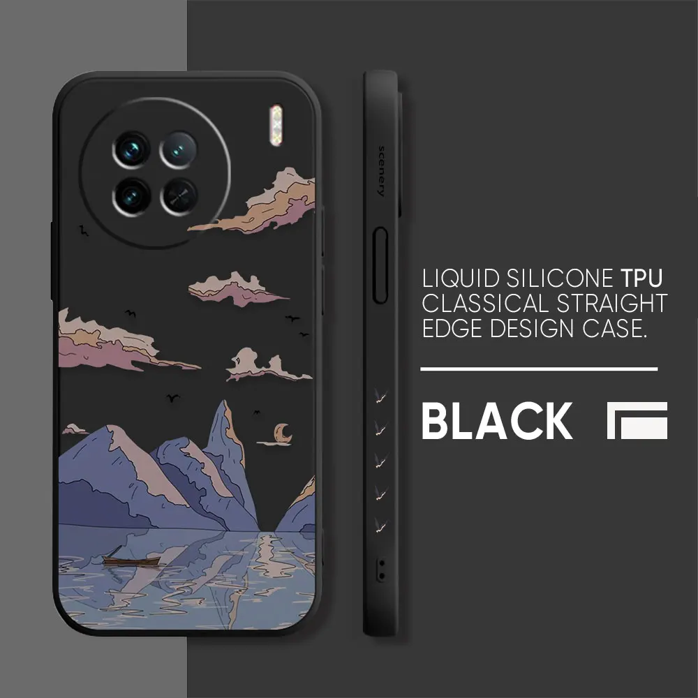 Wild Geese Are On Fire Phone Case For VIVO X21I X21S X23 X27 X30 X50 X60 X70 X80 X90 5G PRO PLUS Colour Case Funda Shell Capa