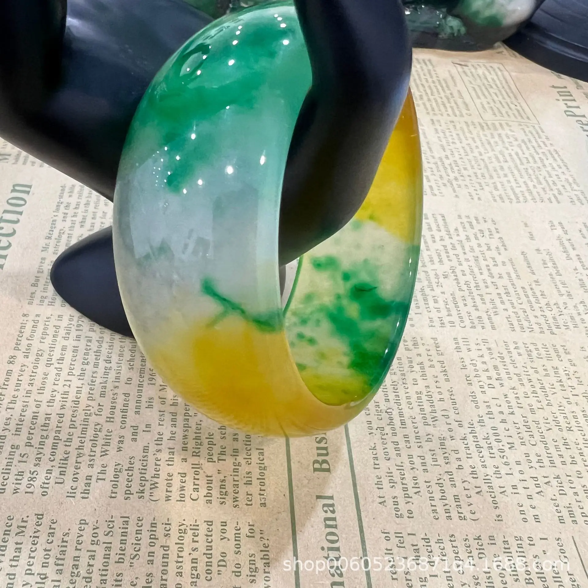 Laokeng Мьянма жадеит браслет