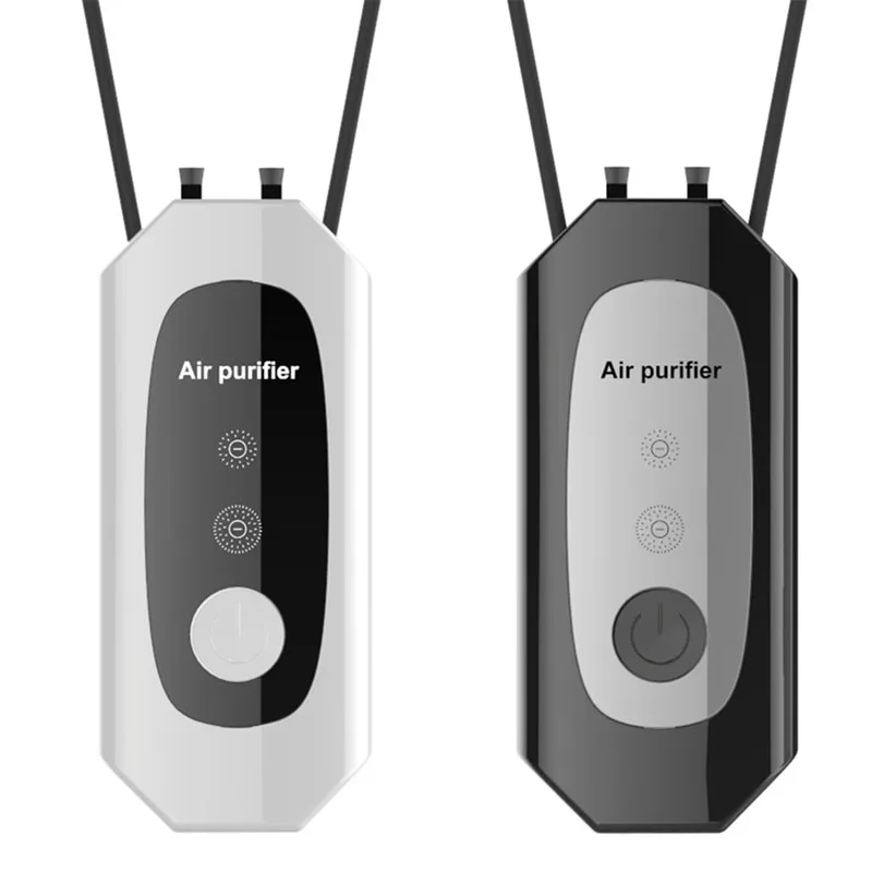 

Personal Air Purifier Necklace, Rechargeable Air Purifier with 150 Million Negative Ions, Portable Air Purifier