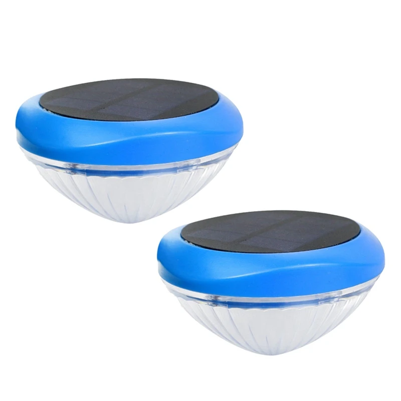 

2 PCS Waterproof RGB Color Changing Floating Pool Lights For Pool,Pond,Spa,Hot Tub