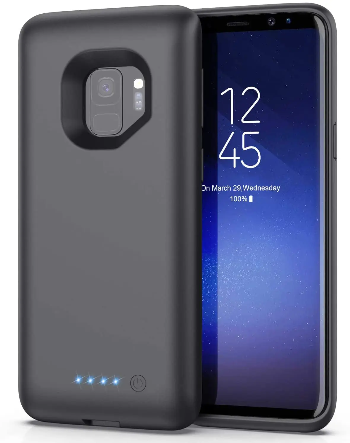 

Battery Case for Samsung Galaxy S9,[6000mAh] Portable Charging Case External Battery Pack for Samsung Galaxy S9 Rechargeable