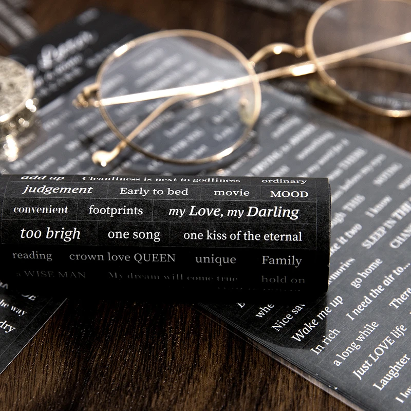 

Shanbu 3Pcs Love Letter Series Stickers Romantic Washi Paper Adhesive Label Deco Scrapbooking Collage Phone Stationery Stickers