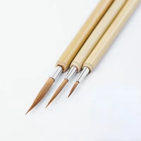 line drawing brushes chinese weasel hair brush chinese calligraphy small regular script brush pen meticulous drawing stationery