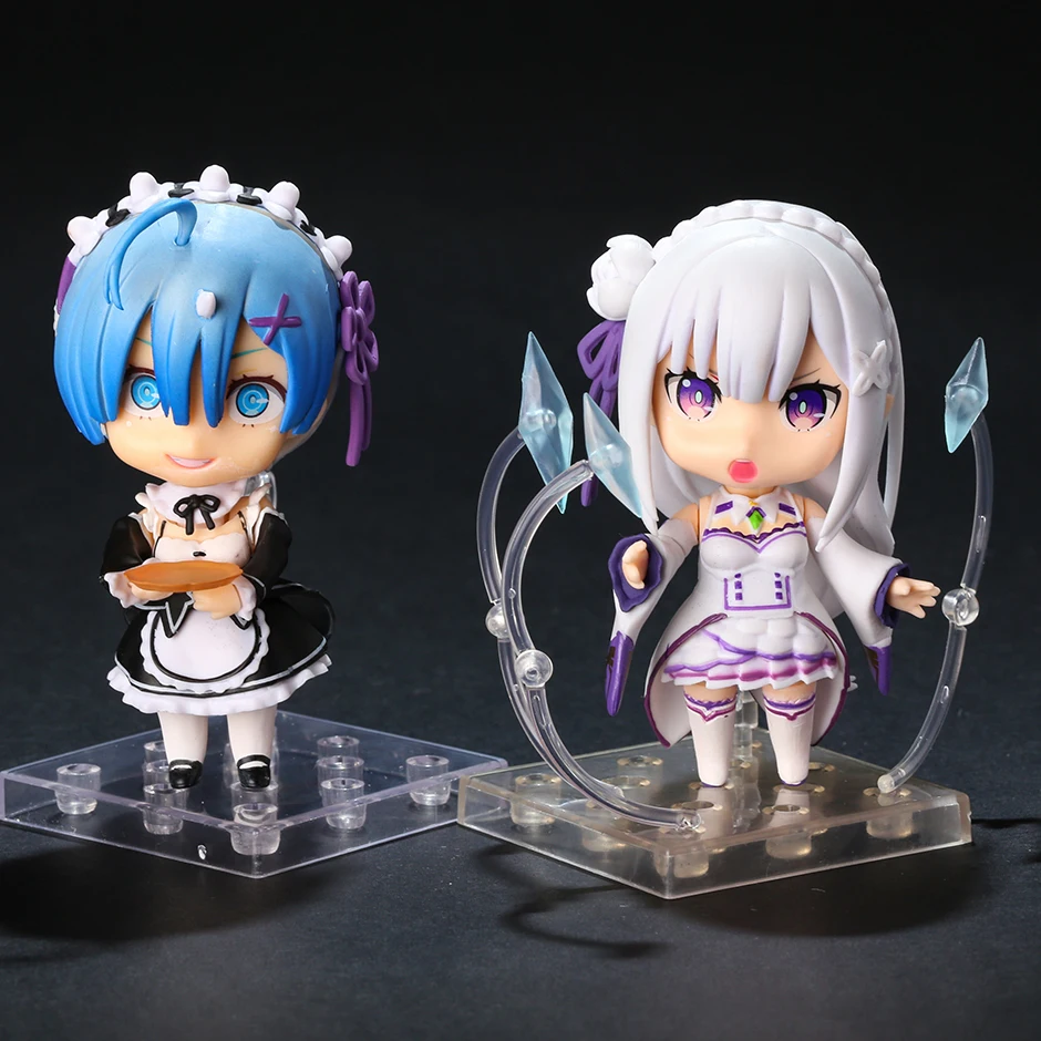 

Re:Zero Starting Life In Another World Rem 663 Emilia 751 Cute Toys Doll PVC Action Figure Collectible Model Gift