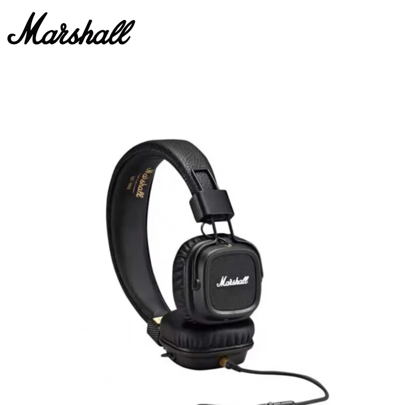 

Marshall MAJOR II wired on-ear headphones classic retro headphones deep bass foldable sports games headphone with microphone