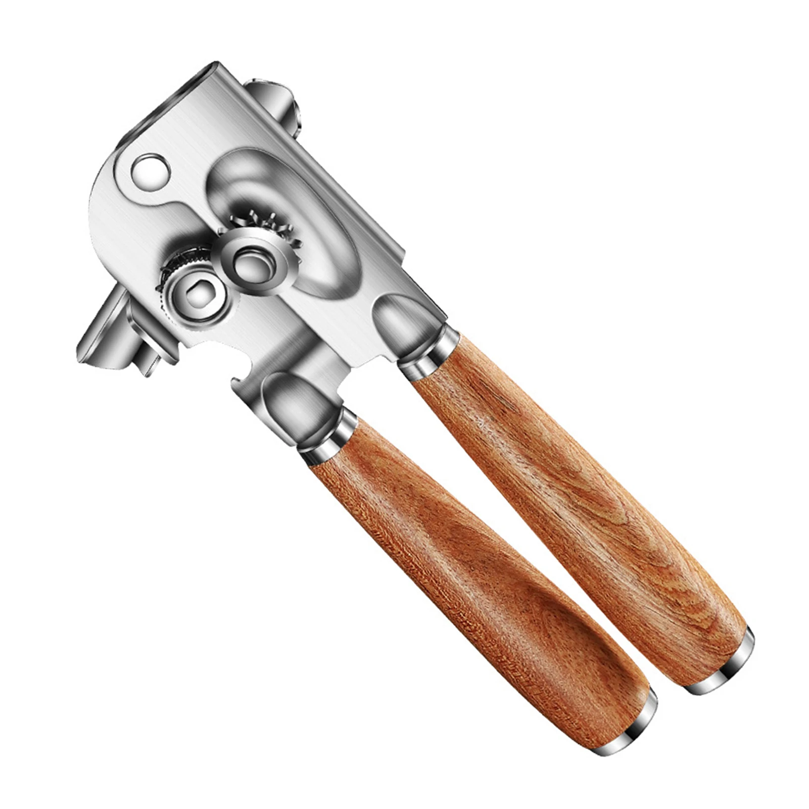 

Ручной консервный нож из нержавеющей стали с широкой вращающейся ручкой для дома, принадлежности для кухни, инструмент