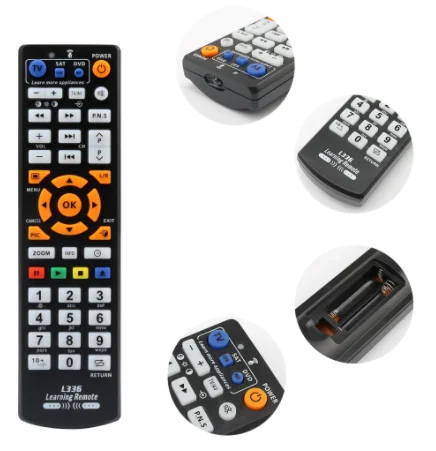 

Универсальный умный ИК-пульт дистанционного управления L336 с функцией обучения, умный пульт дистанционного управления, ИК-пульт дистанцион...