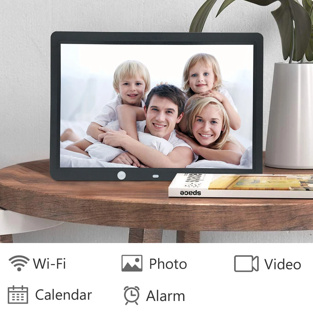 

Home 15 Inch Digital Picture Frame Smart Body Induction Album Electronic Photo Album Painting Video HD LED Display Frame