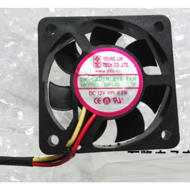 Новый вентилятор ЦП для DFS401012M 12 В постоянного тока 0,8 Вт 40*40*10 мм 4010 4 см маленький вентилятор охлаждения