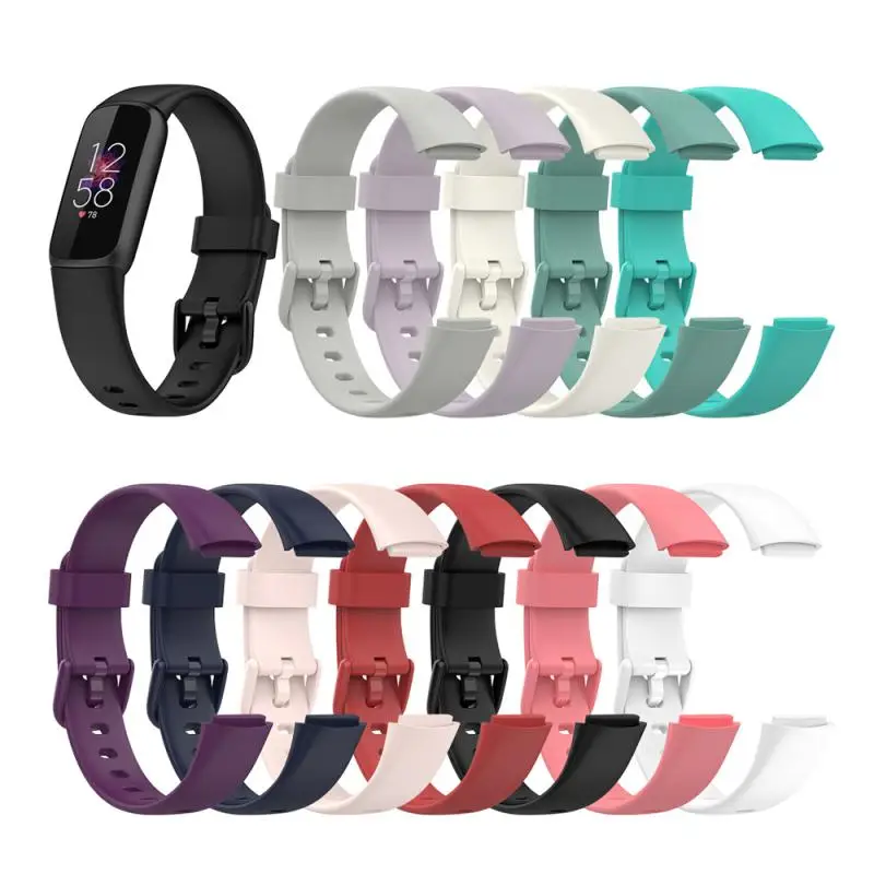 

Waterproof Watch Strap Sweatproof Smart Bracelet Watchband Smart Accessories Silicone Strap For Fitbit Luxe