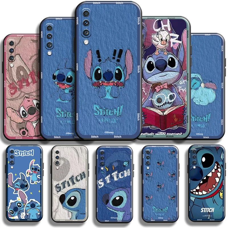 

Disney Cartoon Bady Stitch For Samsung Galaxy A70 Phone Case TPU Funda Cases Shell Carcasa Soft Cover Black