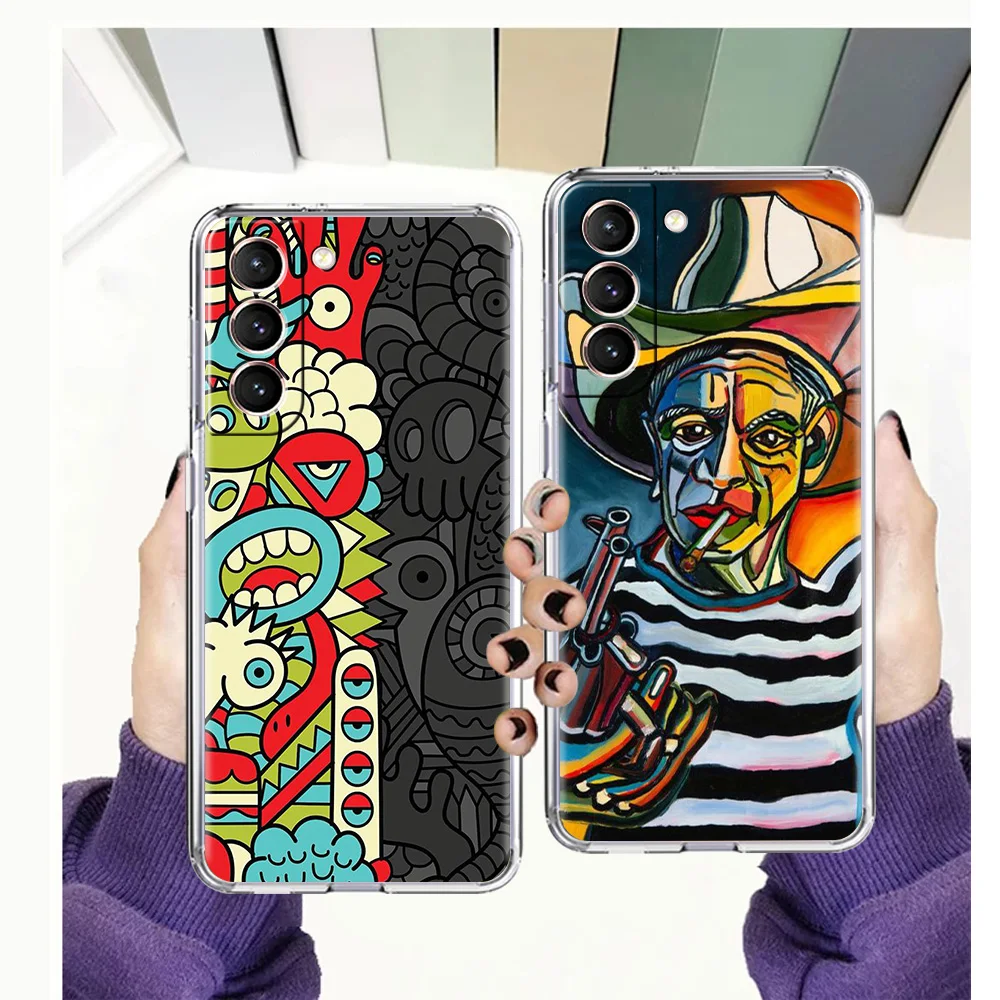 

Чехол для телефона с абстрактным рисунком Пикассо для Samsung Galaxy A32 A52 A72 A13 A22 A51 A71 A41 A31 A21S A11