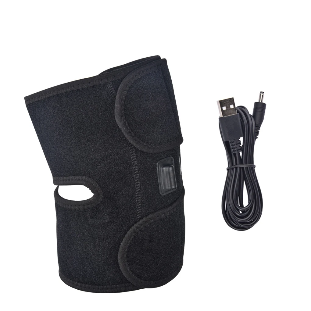 

Electric Heating Kneepad Adjustable Knee Pad Brace Warmer Portable