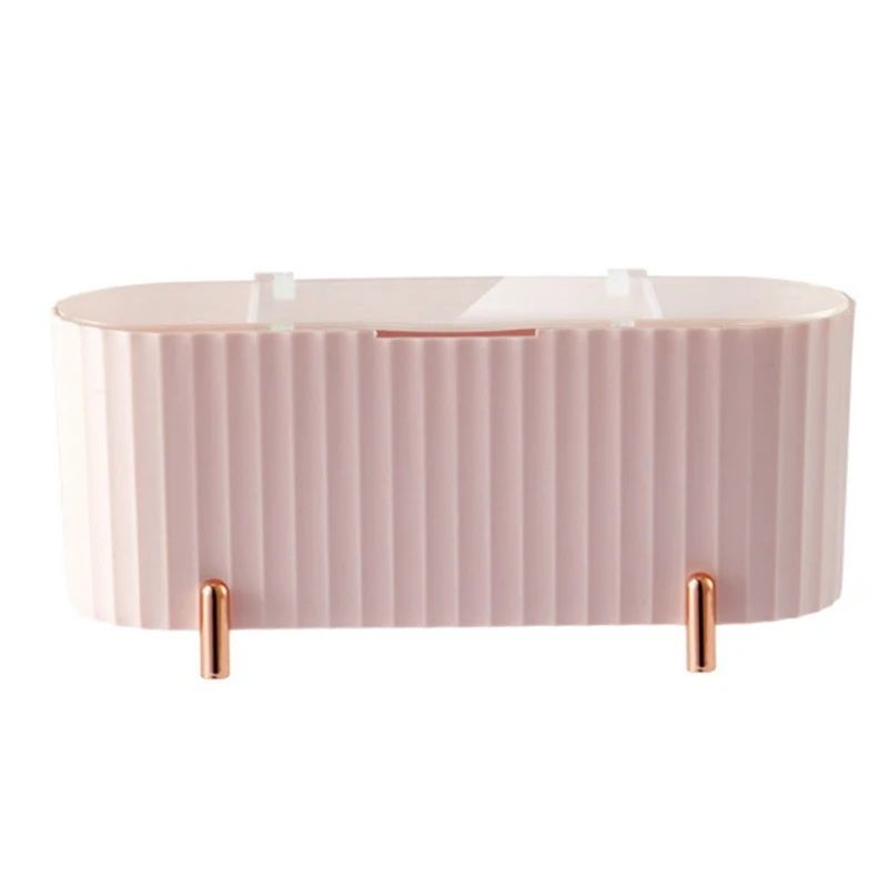 

Desktop Cotton Swabs Dispenser Holder Cotton Ball Storage Box Jar For Cosmetic Cotton Pads Bathroom Organizer Canisters