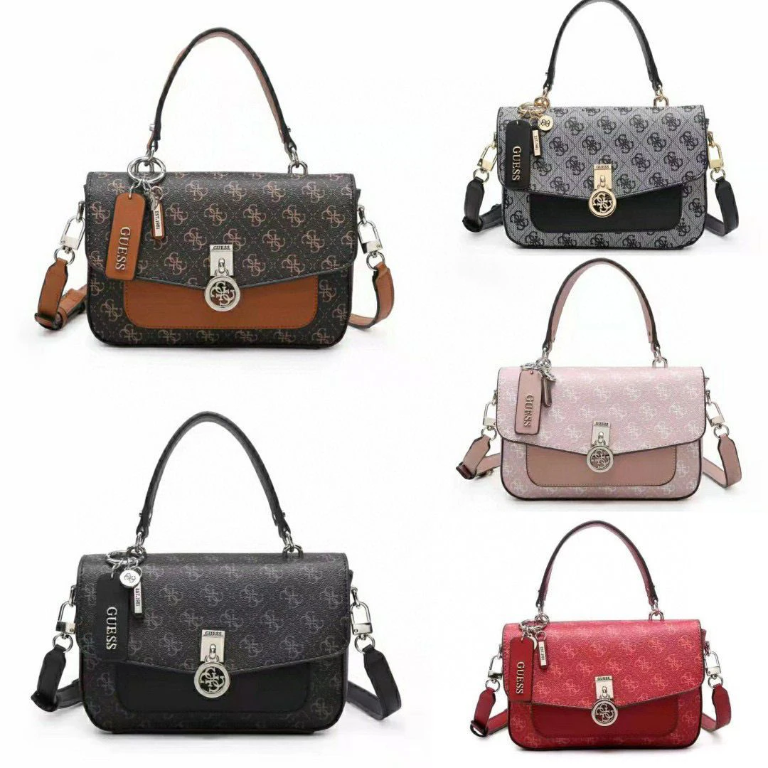 

2023 Fashion New Ladies Retro Fashion Texture Medieval Logo Printing Shoulder Messenger Portable Chain Envelope Bag