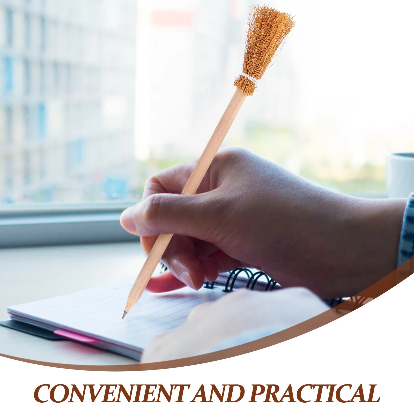 10 шт. карандаш для Хэллоуина метла ведьмы (карандаш спальни) офисные метлы