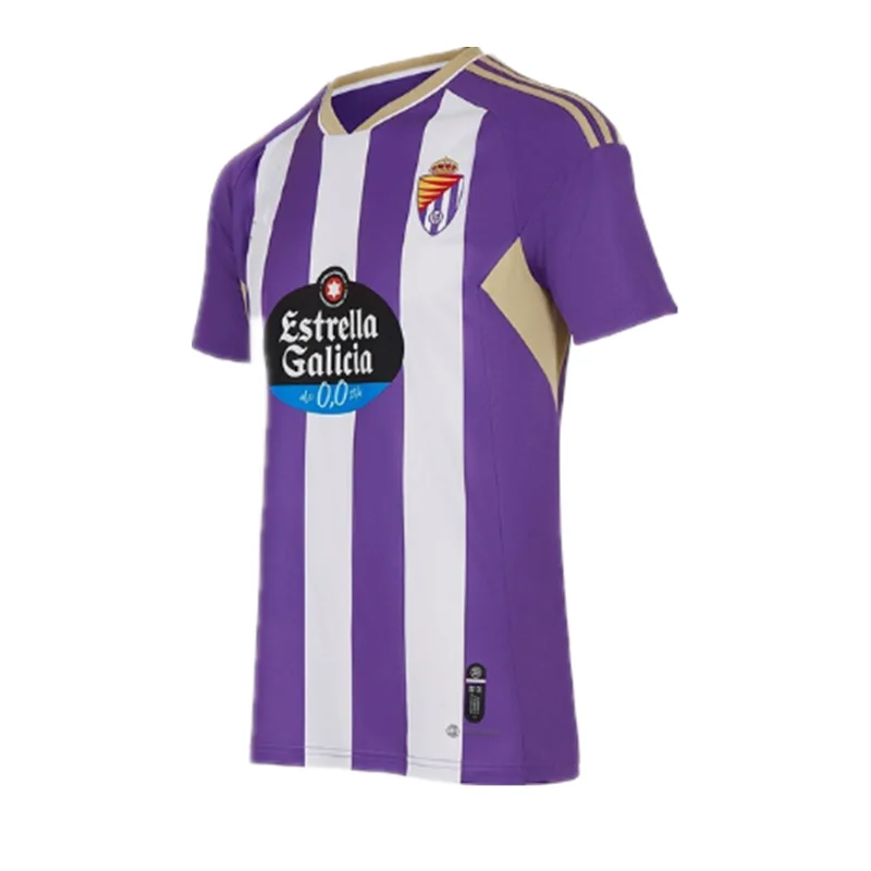 Real Valladolid men's personalized T-shirt, WEISSMAN 22 23 T-shirt, home living T-shirt Kit, 2022/23