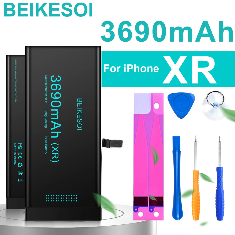 

BEIKESOI Lithium Battery for iPhone XR- High Capacity Replacement Battery + Free Tools for iPhone XR battery