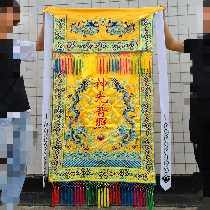 Taoist flag 1,6 метров, изысканные Taoist предметы Daoqi