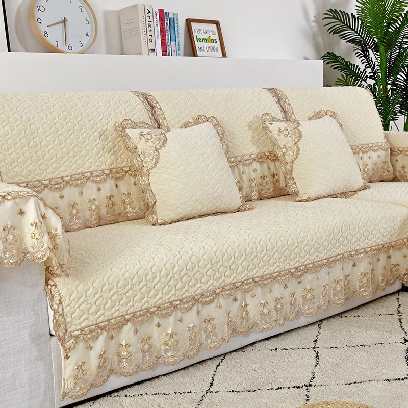 

2022 sofa cushion simple four seasons universal leather sofa cover sofa cover sofa towel non-slip cushion