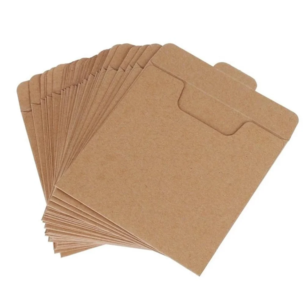 

Paper Envelopeskraft Sleeves Pocketbrown Portable Storagecardboard Case Shipping Covers Disc Envelope Mailers Cover Household