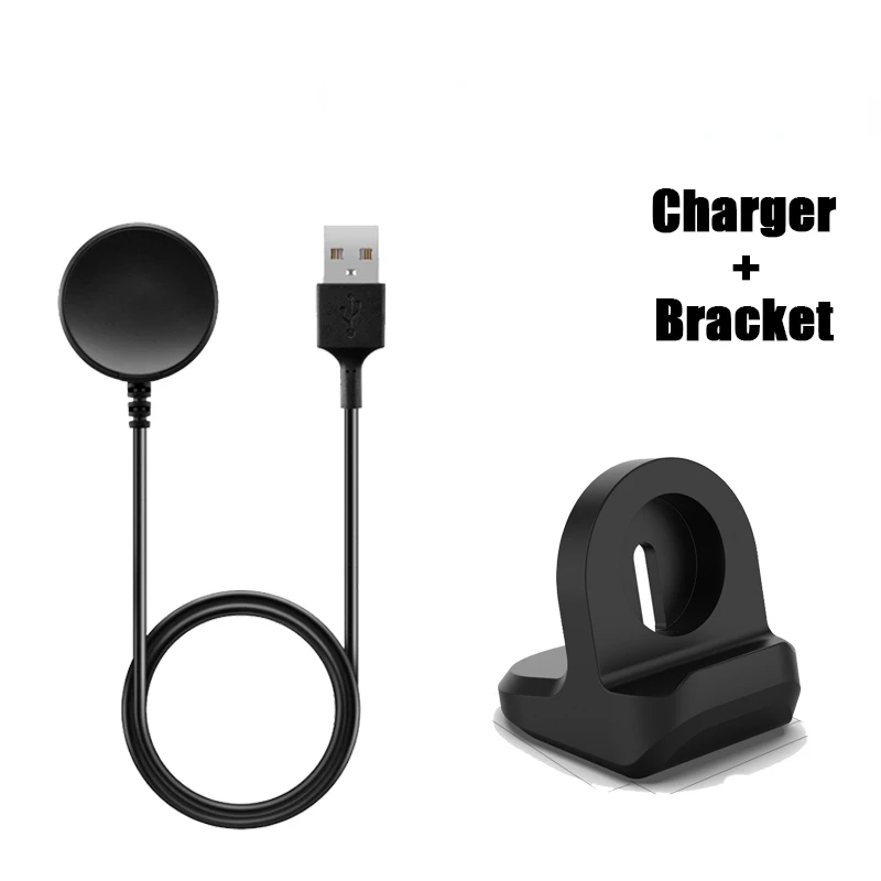 

USB Charger Cable For Samsung Galaxy Watch 4 LTE Classic Stand Dock Bracket For Samsung Watch 3 Active 2 Charging Adapter Cables